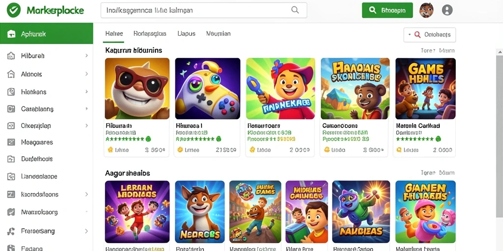 Tangkapan layar menunjukkan aksi seru dalam permainan.