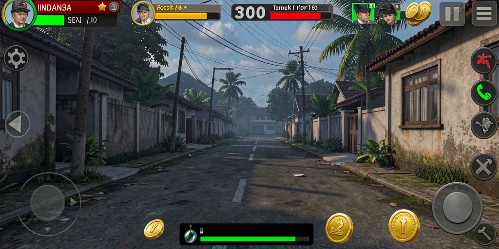 Screenshot menampilkan tampilan awal permainan BUAH4D yang ceria.