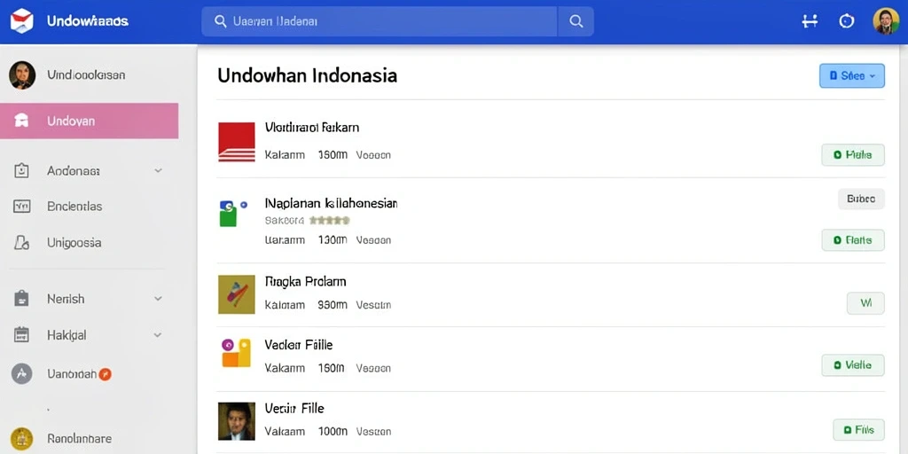 Tampilan awal yang menarik dan intuitif.