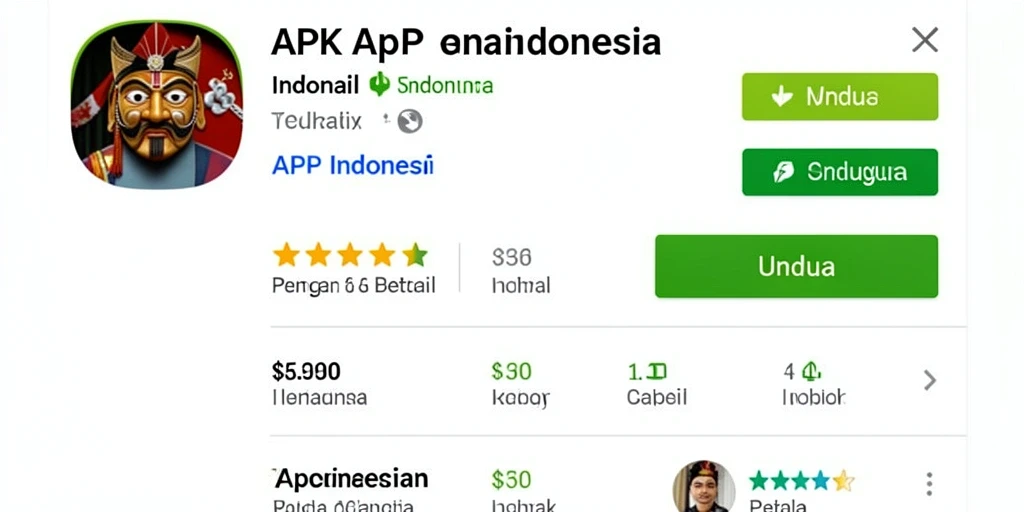 Tampilan antarmuka yang menarik dan penuh warna.