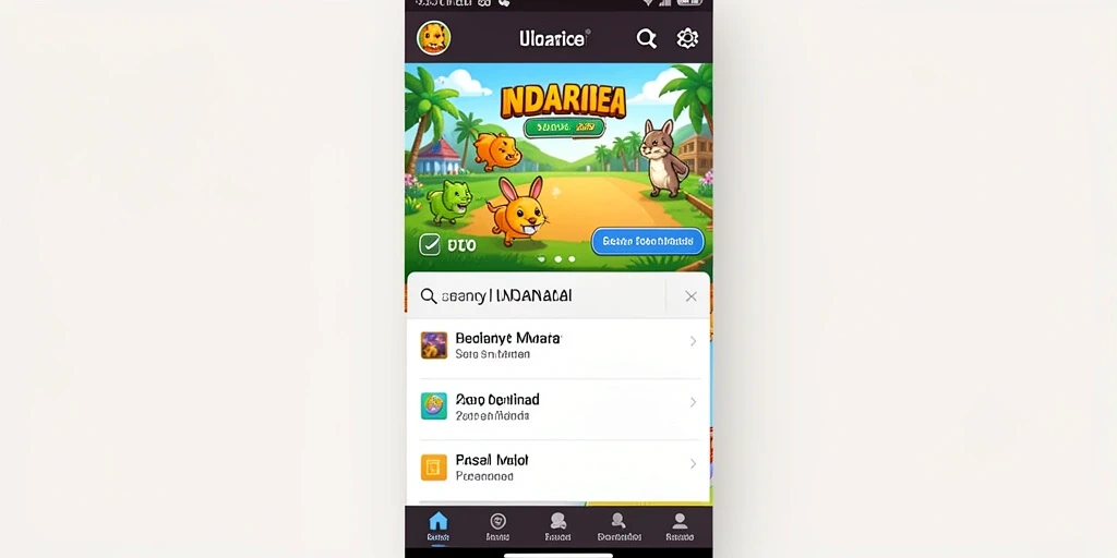 Tampilan menu utama HOKIRAJA yang menarik.