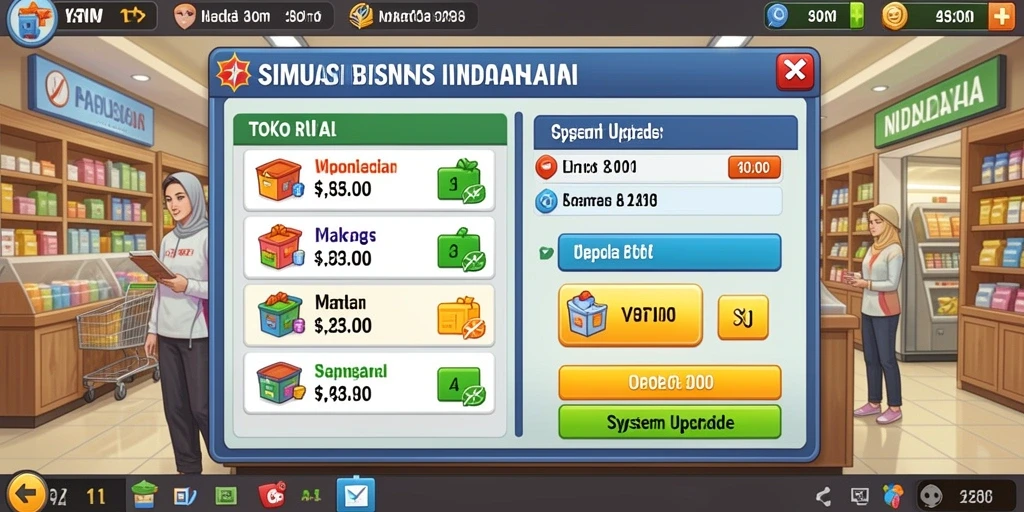 Tampilan antarmuka yang ramah pengguna.