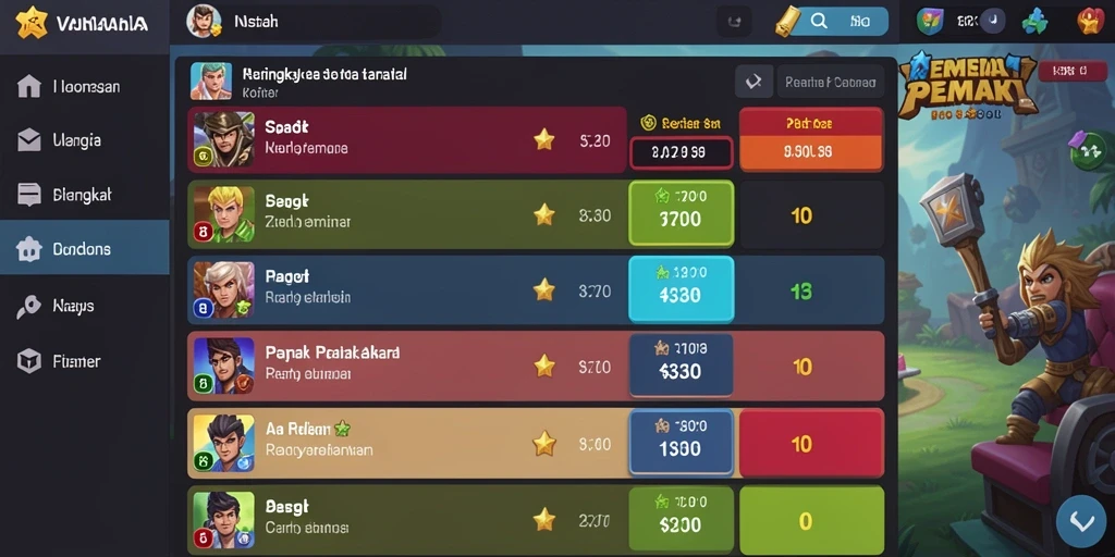 Tampilan antarmuka yang intuitif dan mudah dinavigasi.