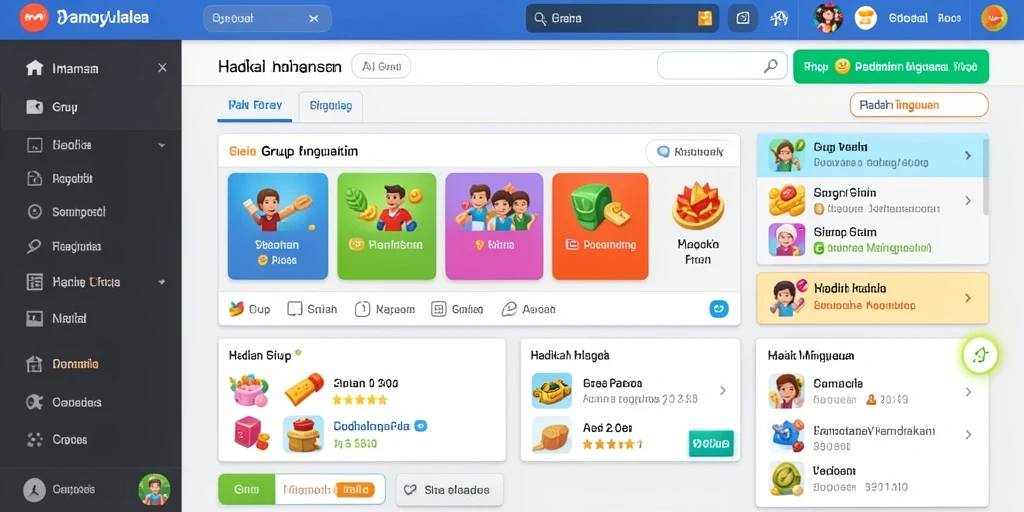 Tampilan antarmuka yang user-friendly dan menarik.