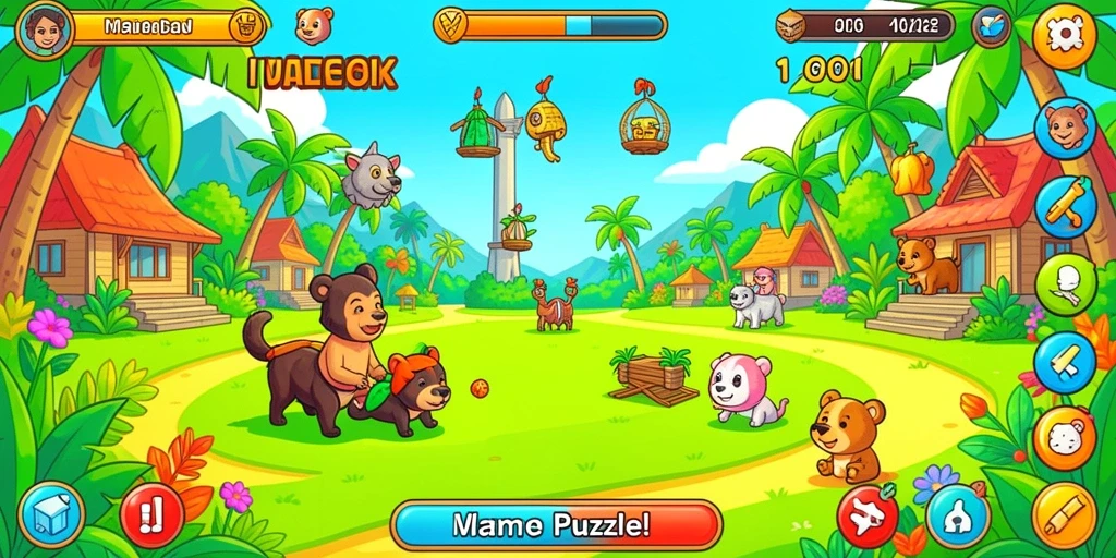 Tampilan permainan slot yang menarik dan intuitif.